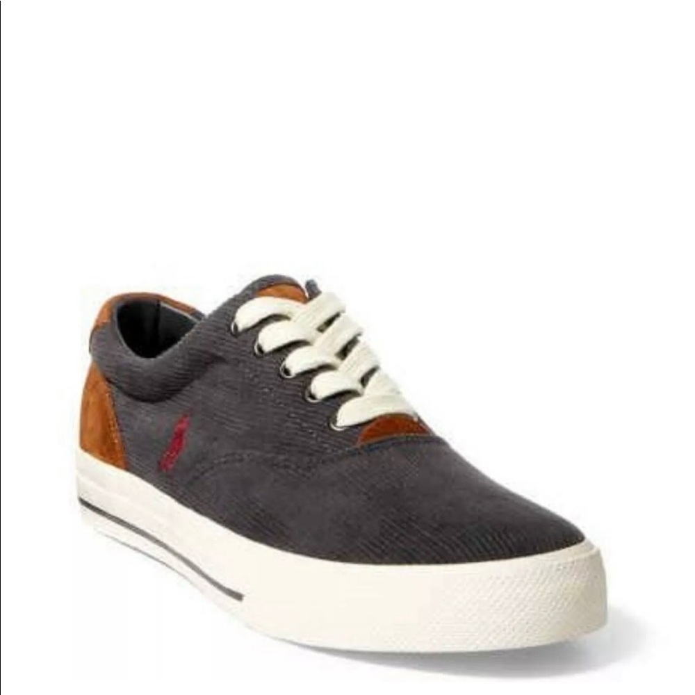Polo Ralph Lauren Men's Sneakers Charcoal Sz 12D